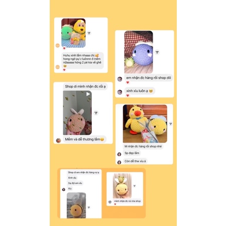 Ong Bông Béo Nhiều Màu Sắc Len Móc Thủ Công || Monua.stuff