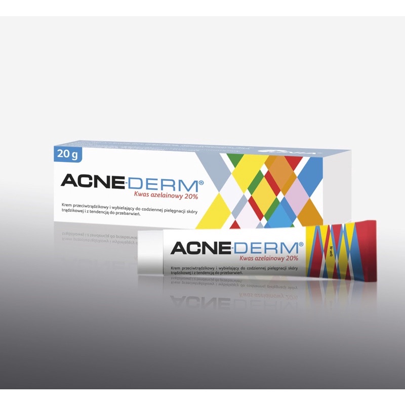 Kem Acnederm 20% Azelaic Acid giảm mụn làm trắng da