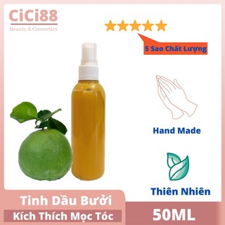 Tinh dầu bưởi dạng xịt Handmade kích thích mọc tóc