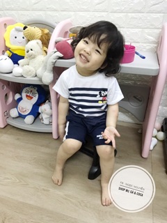 Set mickey HM kèm yếm