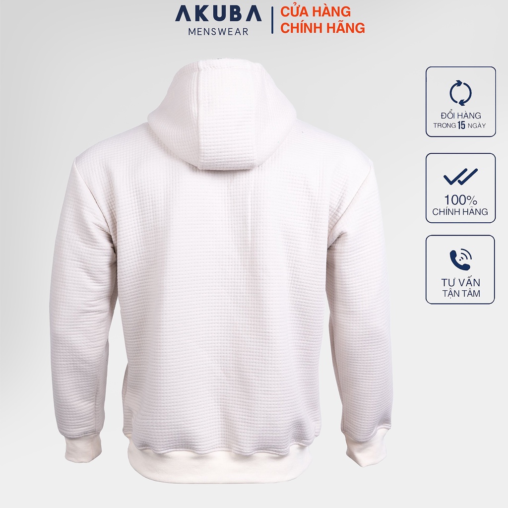 Áo khoác hoodie thể thao cao cấp xuất khẩu freesize AKUBA nam nữ unisex dày dặn co giãn bền màu không co rút 01j0073 | BigBuy360 - bigbuy360.vn