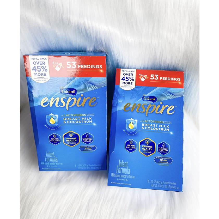 Sữa Enfamil Enpire 0-12m Hộp giấy 850g - Mẫu mới