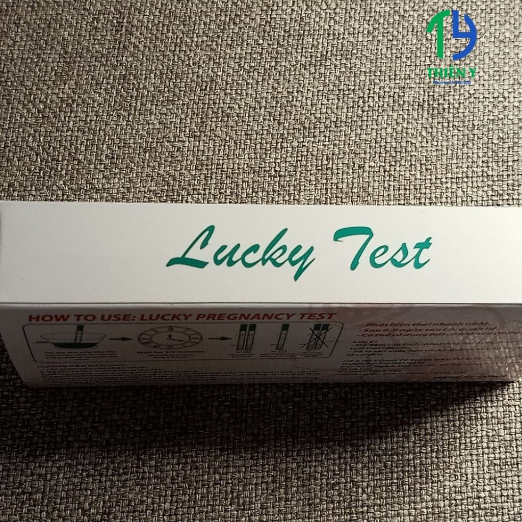 Que Thử Thai Lucky Test, Que Thử Thai Chính Xác, Nhập Khẩu Nhật Bản, Hộp 1 Que – Thiên Y Pharmacy