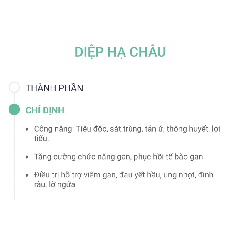 Diệp Hạ Châu tăng cường chức năng gan