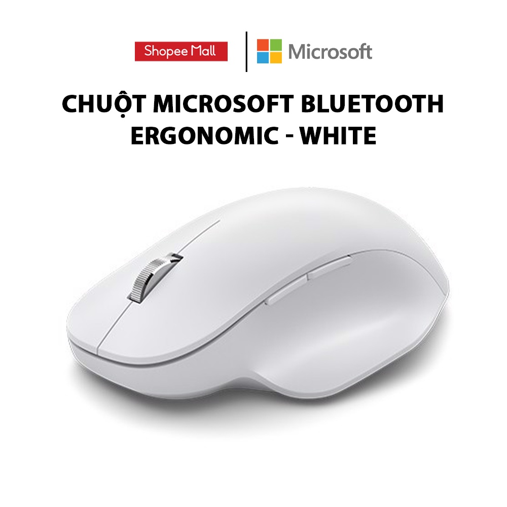 Chuột Microsoft Bluetooth Ergonomic - White