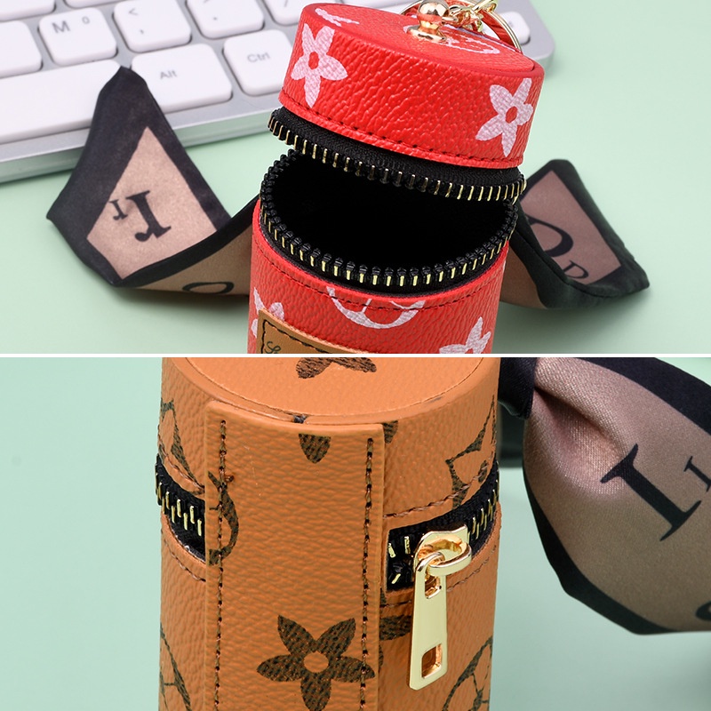 Móc Khóa Xe Hơi Hình Son Môi Mini Dễ Thương FT7306