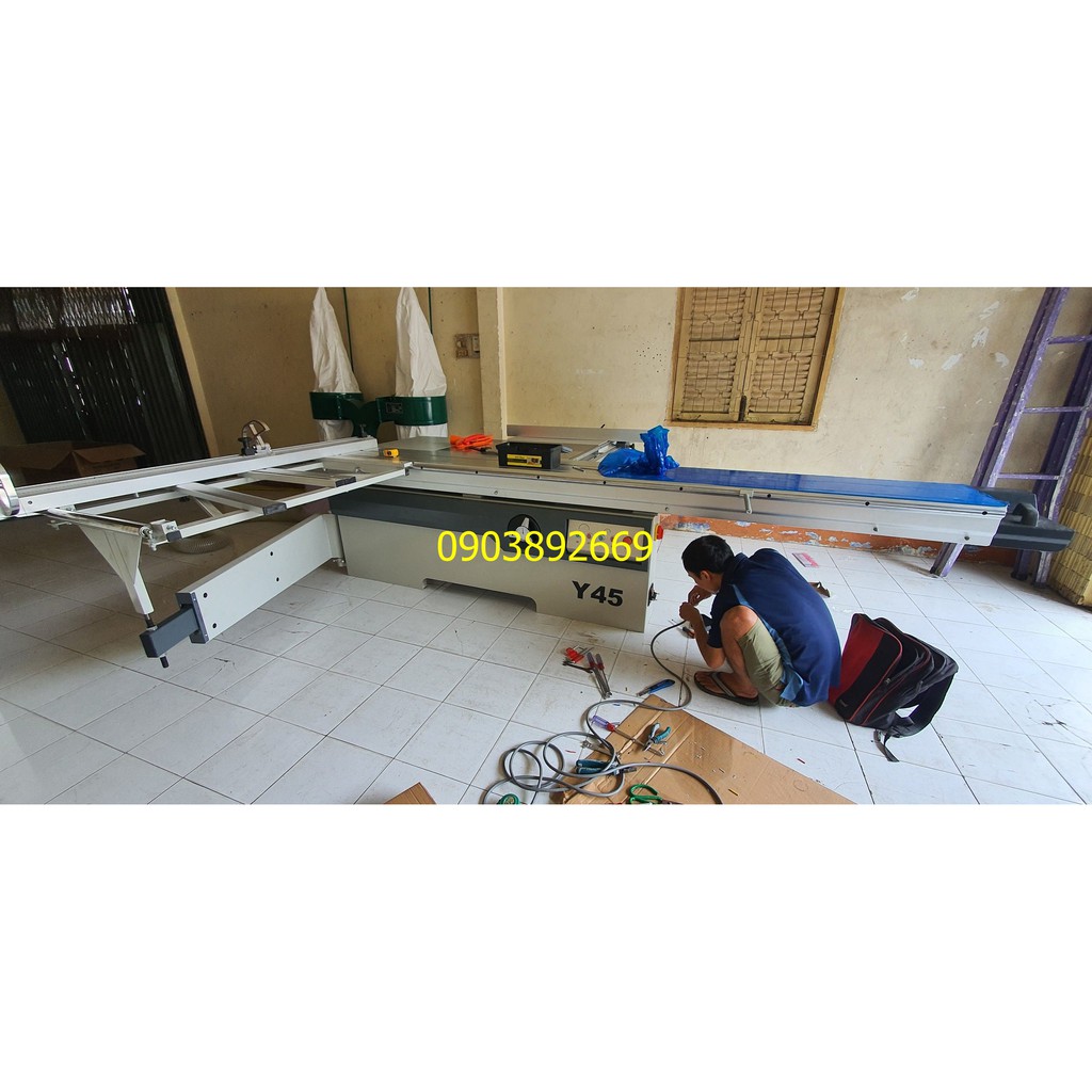 máy cưa bàn trượt công suất lớn Y45
