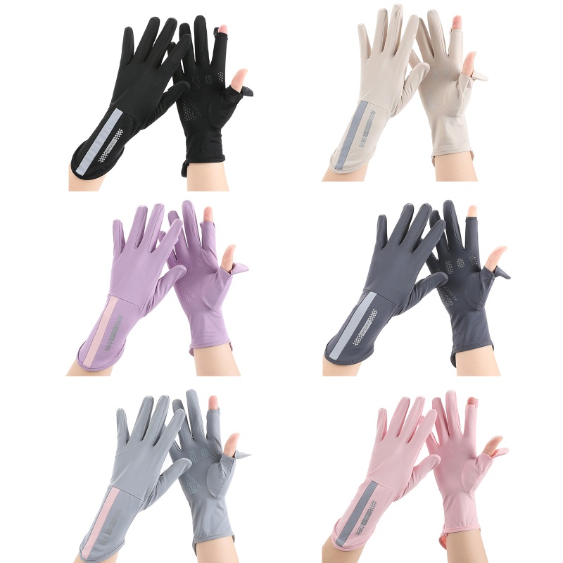 Găng Tay Hở Ngón Chống Tia UV Tiện Dụng Khi Đi Thuyền Kayak