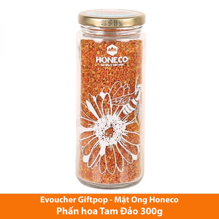 Toàn Quốc [Evoucher] Miễn phí giao hàng Mật Ong Honeco - Sản phẩm Phấn hoa Tam Đảo 300g trị giá 165.000 VNĐ