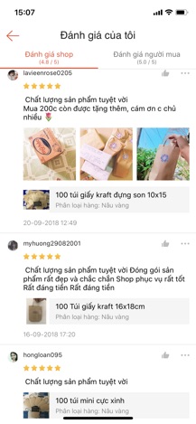 Túi giấy kraft lớn 27x30