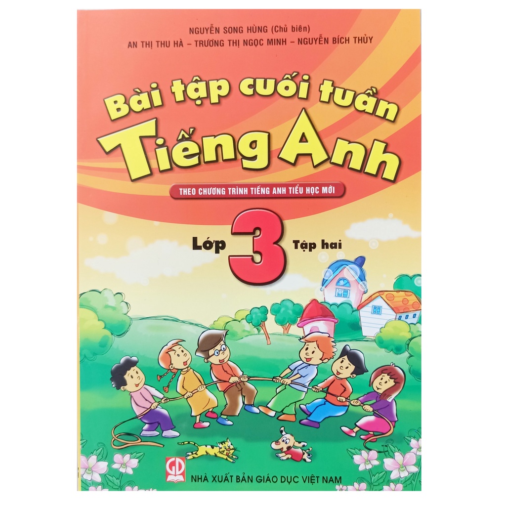 Sách - Bài tập cuối tuần Tiếng Anh lớp 3 tập 2