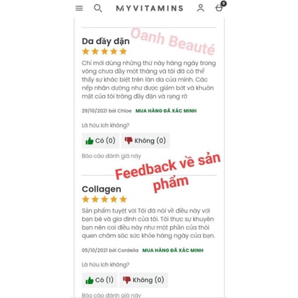 Viên Collagen hãng My vitam.ins 90 viên