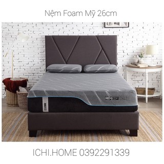 Nệm FOAM cuộn hút chân không cao cấp dày 26cm-Hàng xuất Mỹ nguyên kiện- Memory Foam Mattress