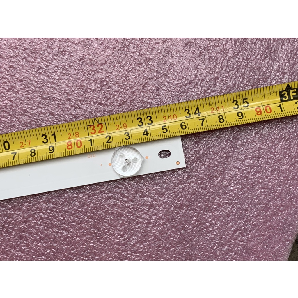 LED TIVI ĐỘ TIVI 43 INCH 1 THANH 10 BÓNG MỖI BÓNG 3V KHOẢN CÁCH BÓNG 8,9cm DÀI 85,5cm SVJ430A07_REV08_10 LED GD43D2000