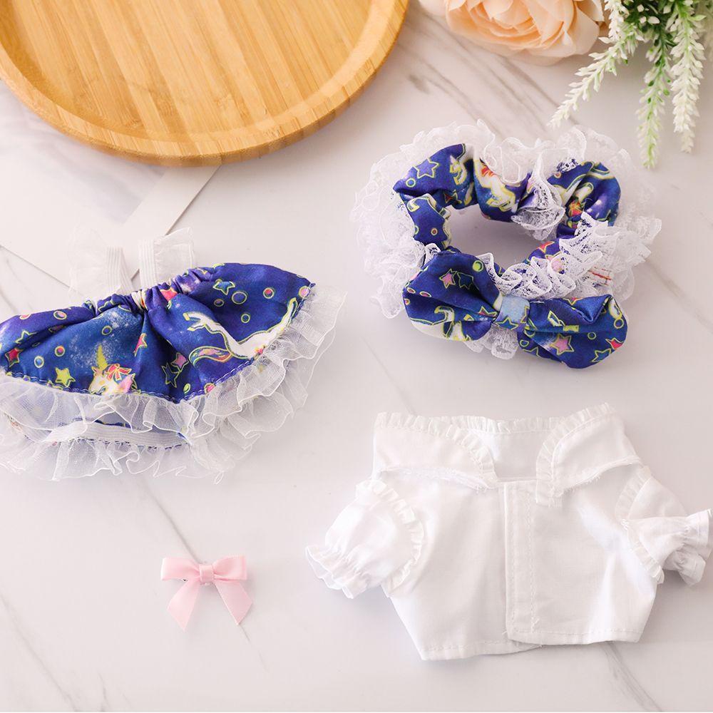 outfit doll 20cm Bộ quần áo búp bê dễ thương bộ váy lolita quần áo