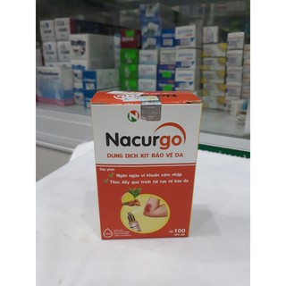 Dung dịch xịt vết thương Nacurgo (12ml)