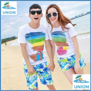 Đồ đi biển nam nữ đồng phục áo quần cho gia đình cặp đôi hội nhóm trẻ em du lịch mẫu nổi bật DDB47