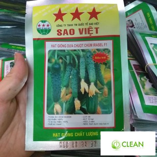 Hạt giống Dưa chuột chùm IRASEL F1 siêu trái (10 hạt)