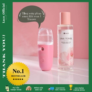 (DEAL SỐC) NƯỚC HOA HỒNG DNA TONER LACO_150ml_tặng kèm máy phun Nano