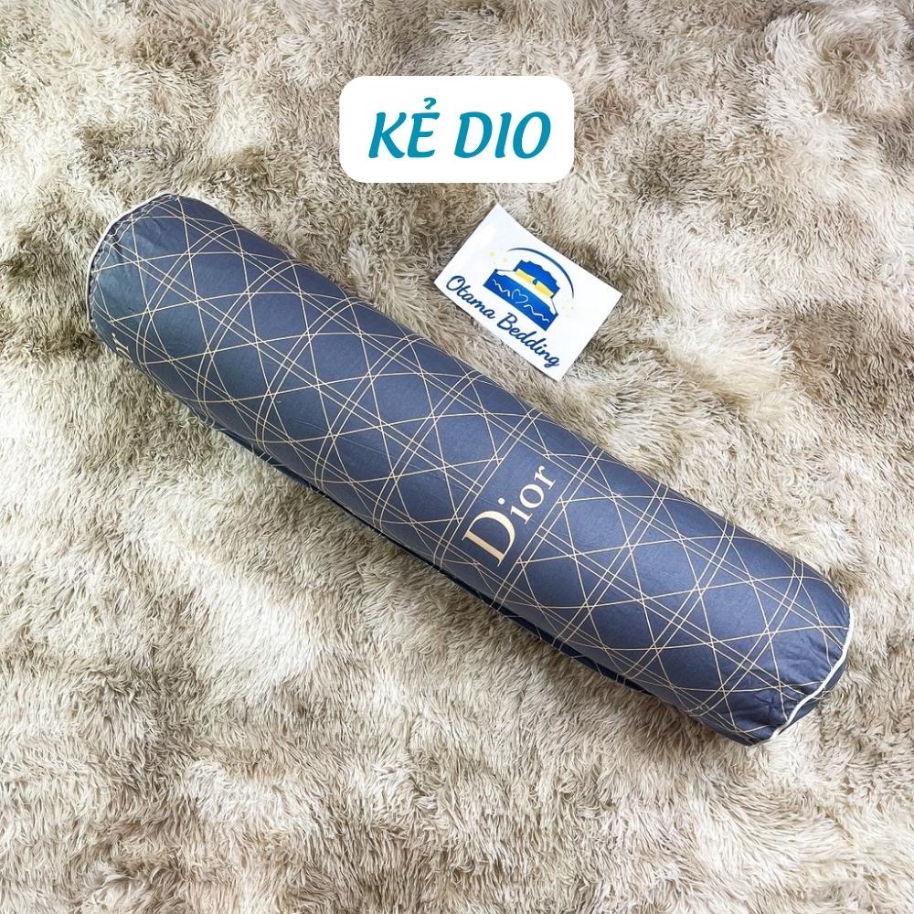 Gối ôm dài người lớn kèm ruột cotton 100% cao cấp có khóa kéo size 35x100cm