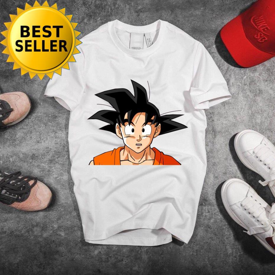HOT- Áo thun Son Goku Dragon Ball 7 Viên Ngọc Rồng Saiyan Cá tính 36-40 - Áo thun tay lỡ cặp đôi Hàn Quốc