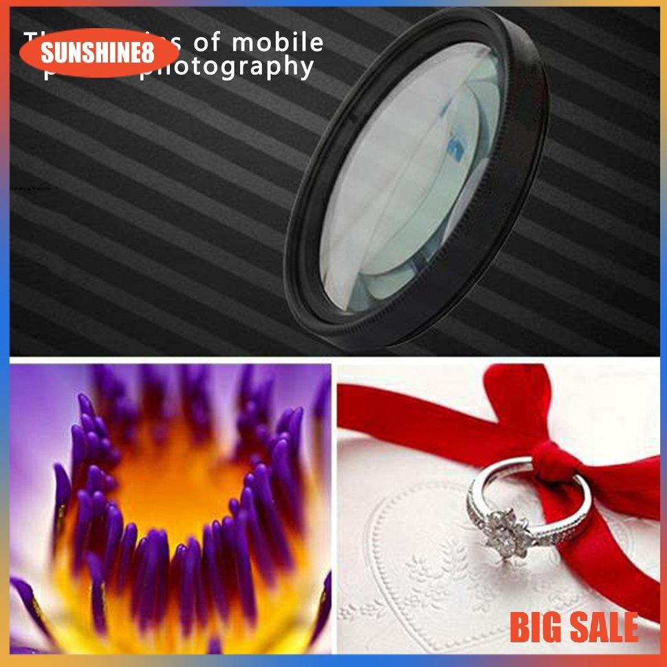 Ống kính Macro 4K 37MM 15X chuyên nghiệp dùng cho điện thoại