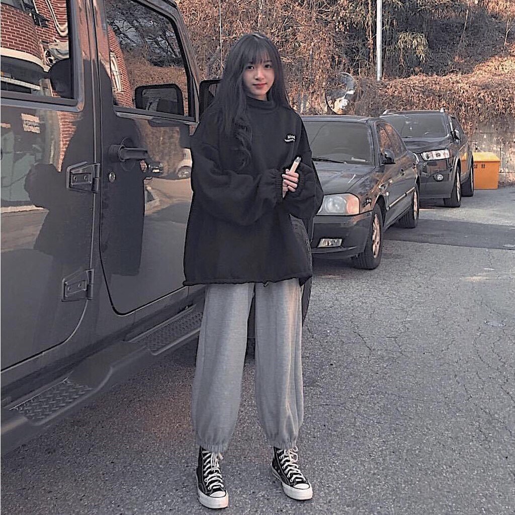 Quần Jogger RON ỐNG RỘNG Ulzzang Unisex 1hitshop | BigBuy360 - bigbuy360.vn