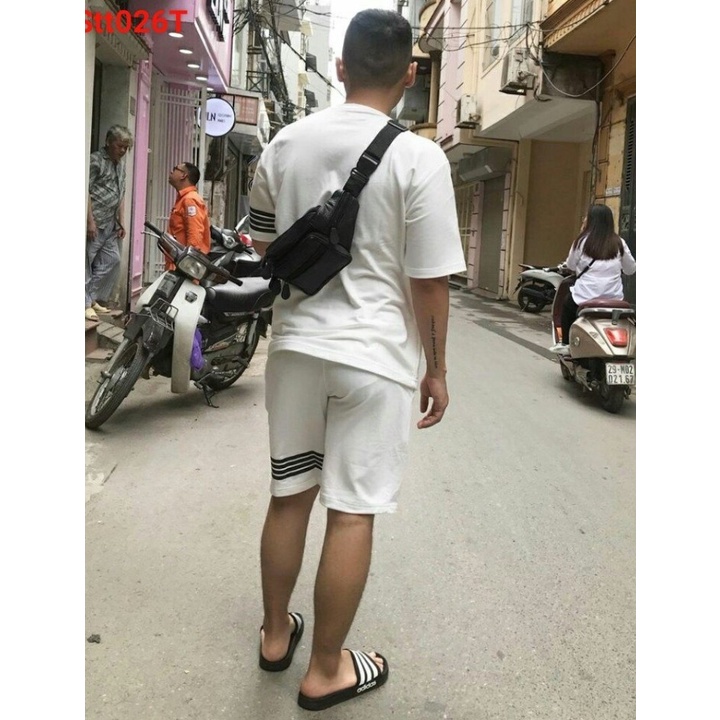 COMBO Áo Và Quần ⚡️ Giá Hủy Diệt ⚡️ Sét bộ thể thao nam nữ hót 2023 giá sỉ / đồ mặc nhà chất thun mát mềm nhẹ 3 màu