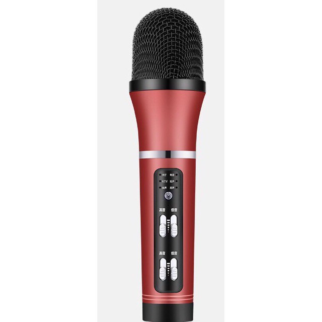 Mic hát karaoke C25, Bộ micro livestream thu âm hát karaoke tích hợp 6 Chế Độ Âm Thanh Giả Giọng