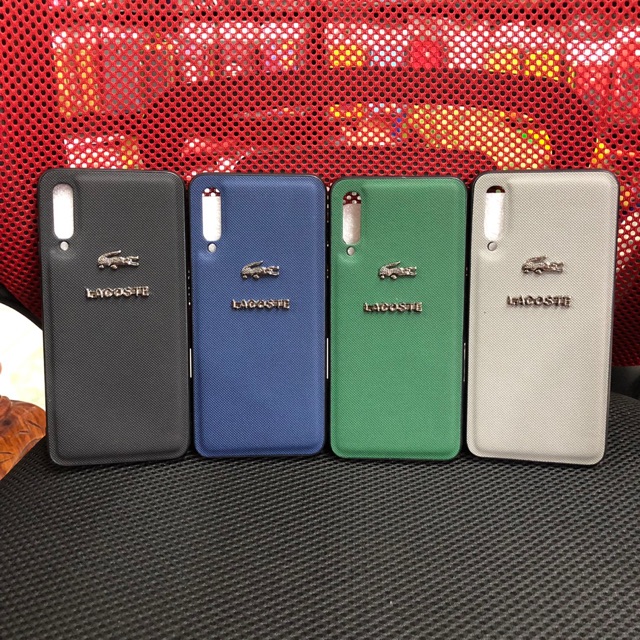 Ốp lưng samsung A50 dẻo gắn logo