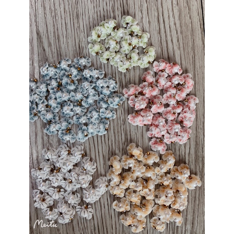 Hoa bột nail ( hoa chân )