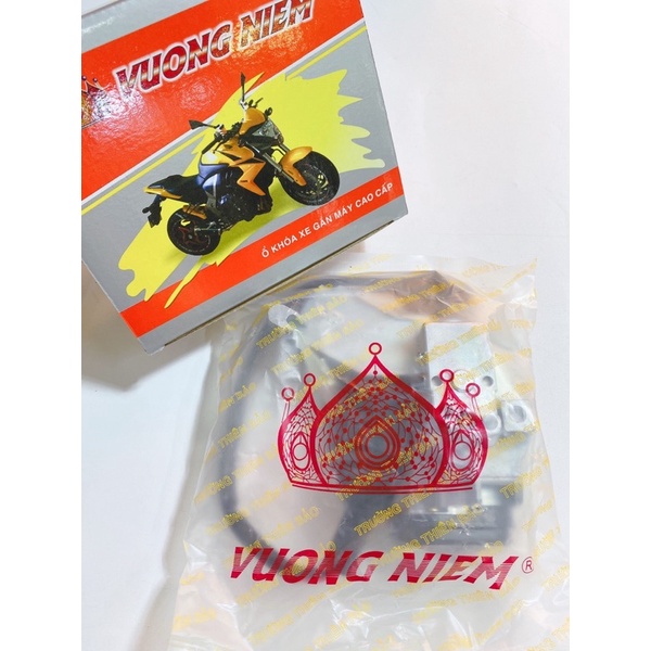 Bộ ổ khoá chìa dẹp Fu125, FuX, FuNeo, Future 125, FutureX hàng Vương Niệm chất lượng cao bền bỉ