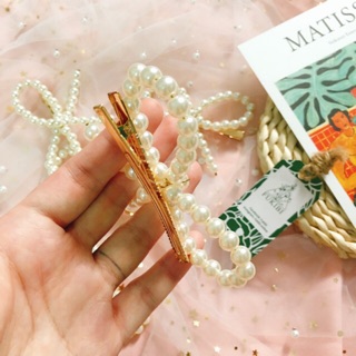 KẸP TÓC NƠ NGỌC KÈM ẢNH THẬT