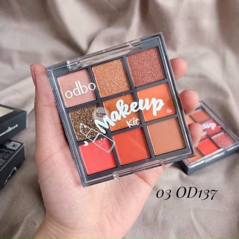 Set [Son-Mắt- Má -Mày] Odbo Makeup Kit OD1037 | BigBuy360 - bigbuy360.vn