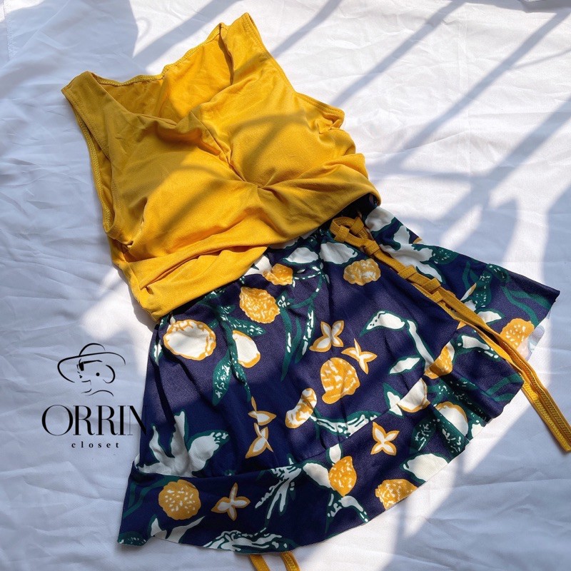 [Có sẵn] Set Bikini Đồ Bơi Áo Quần Chân Váy Ba Lỗ Đi Biển ~ ORIN ORRIN CLOSET | BigBuy360 - bigbuy360.vn