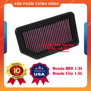 Lọc gió K&N Honda City. Part K&N : 33-3030. Part Honda :1722055AZ01