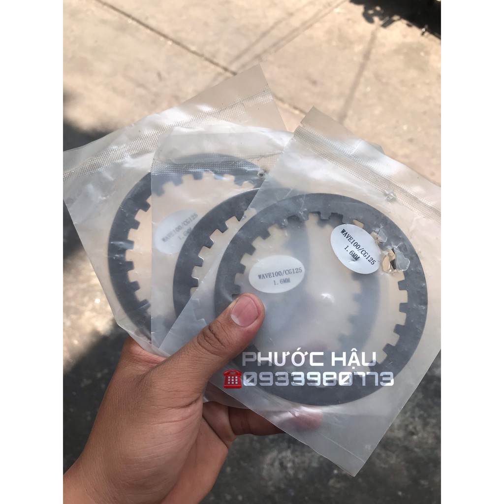 BỘ LÁ SẮT NỒI 1.6MM WAVE , DREAM  - HẬU RACING SHOP.