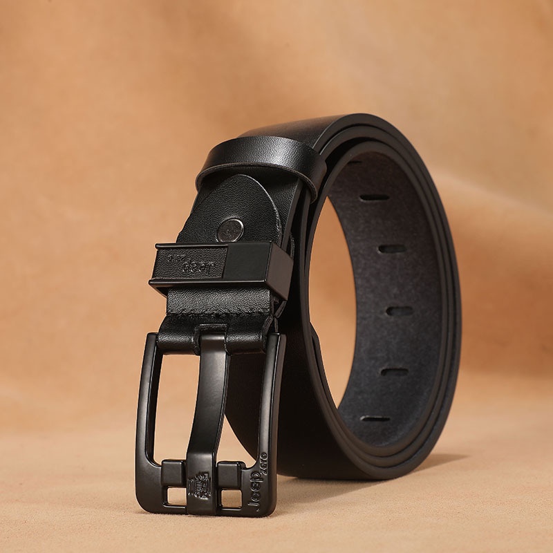 Jeep Dây Nịt Da PU Phối Khóa Gài Thời Trang Cao Cấp Cho Nam