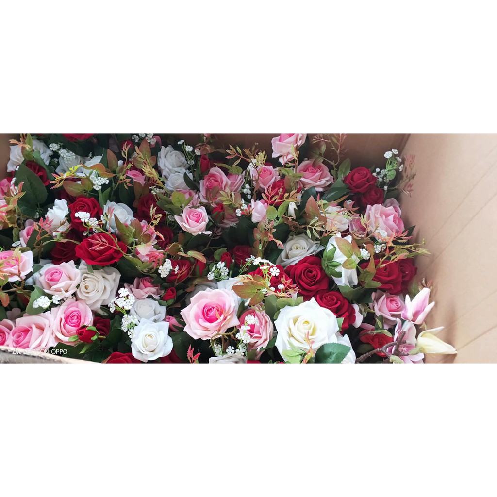 Hoa hồng nhung cao cấp chỉ 35k/cành 2 bông 1 nụ