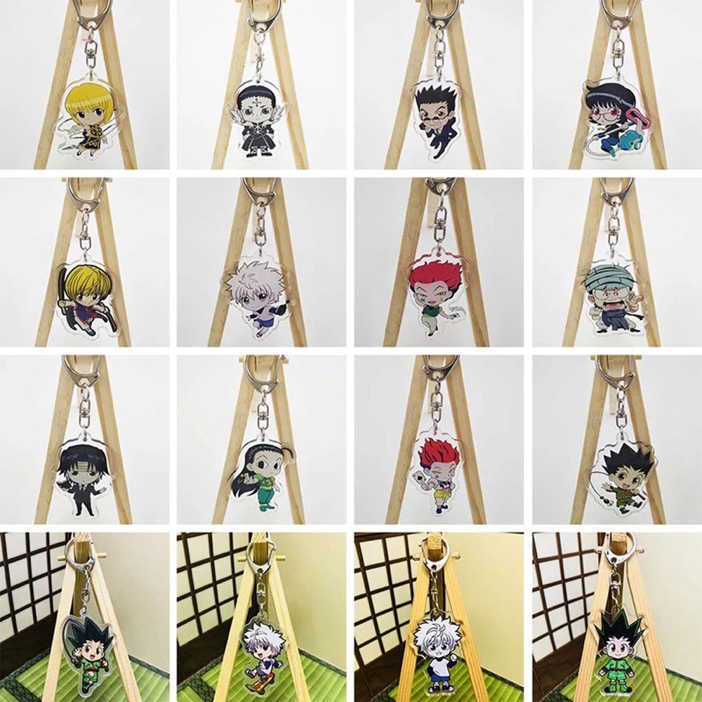 Móc Khóa Acrylic Hai Mặt Họa Tiết Anime Kurapika Trong Hunter X Hunter