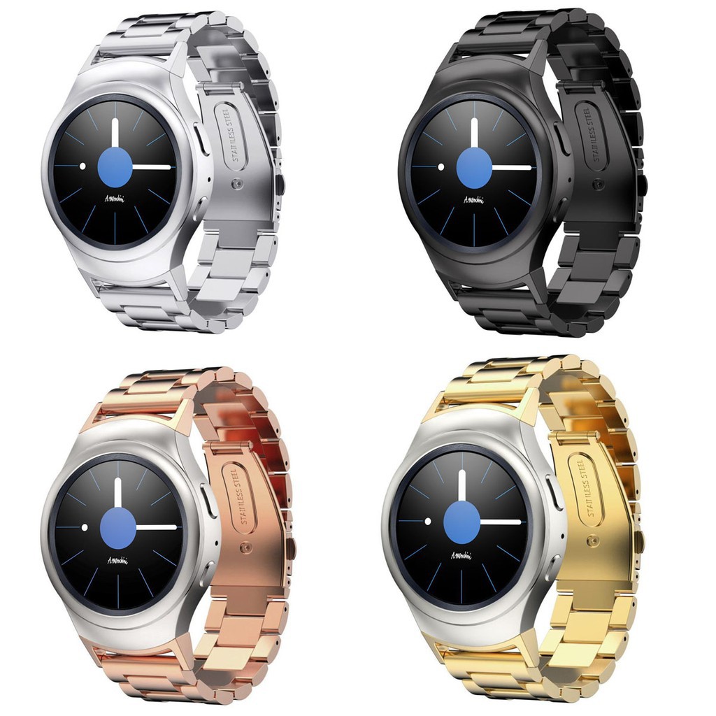 Dây đeo bằng thép không gỉ dành cho đồng hồ thông minh Samsung Gear S2 R720