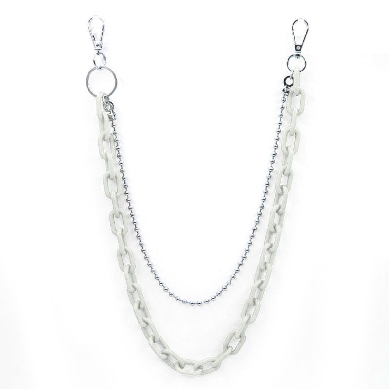 Dây Xích Kim Loại Kẹp Thắt Lưng / Ví / Quần Jean Phong Cách Punk Cá Tính