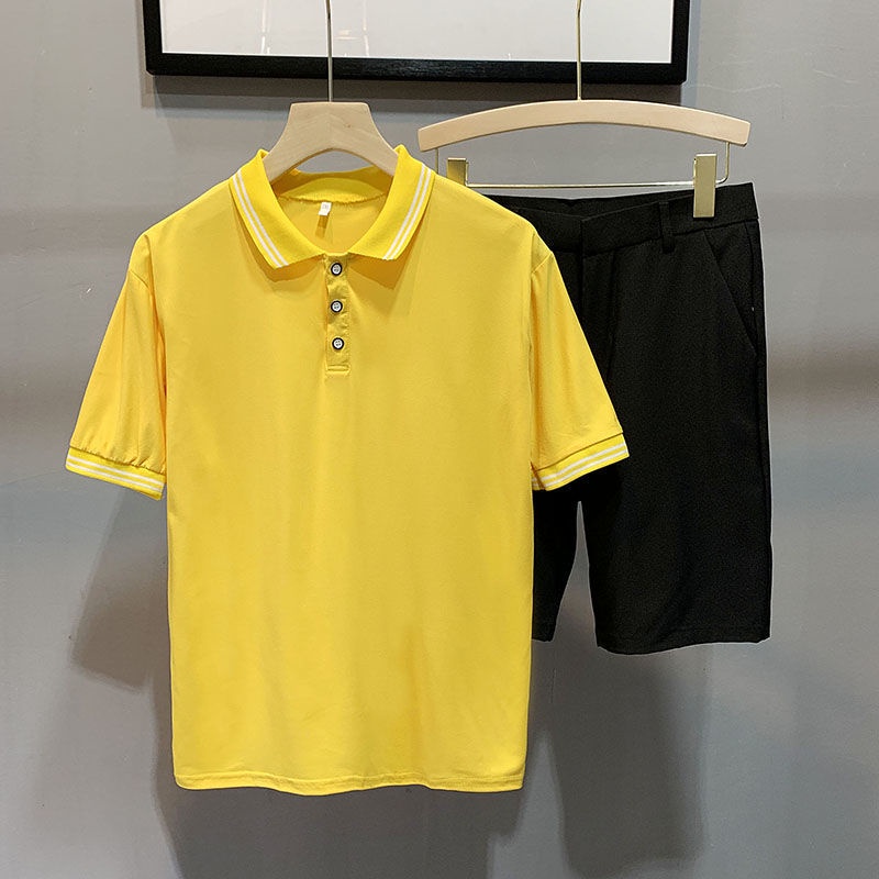 Áo Thun Polo Họa Tiết Sọc Ngang Vintage Thời Trang Cho Nam