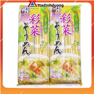 Mì Somen rau củ ngũ sắc 320g (Date T1/2023)