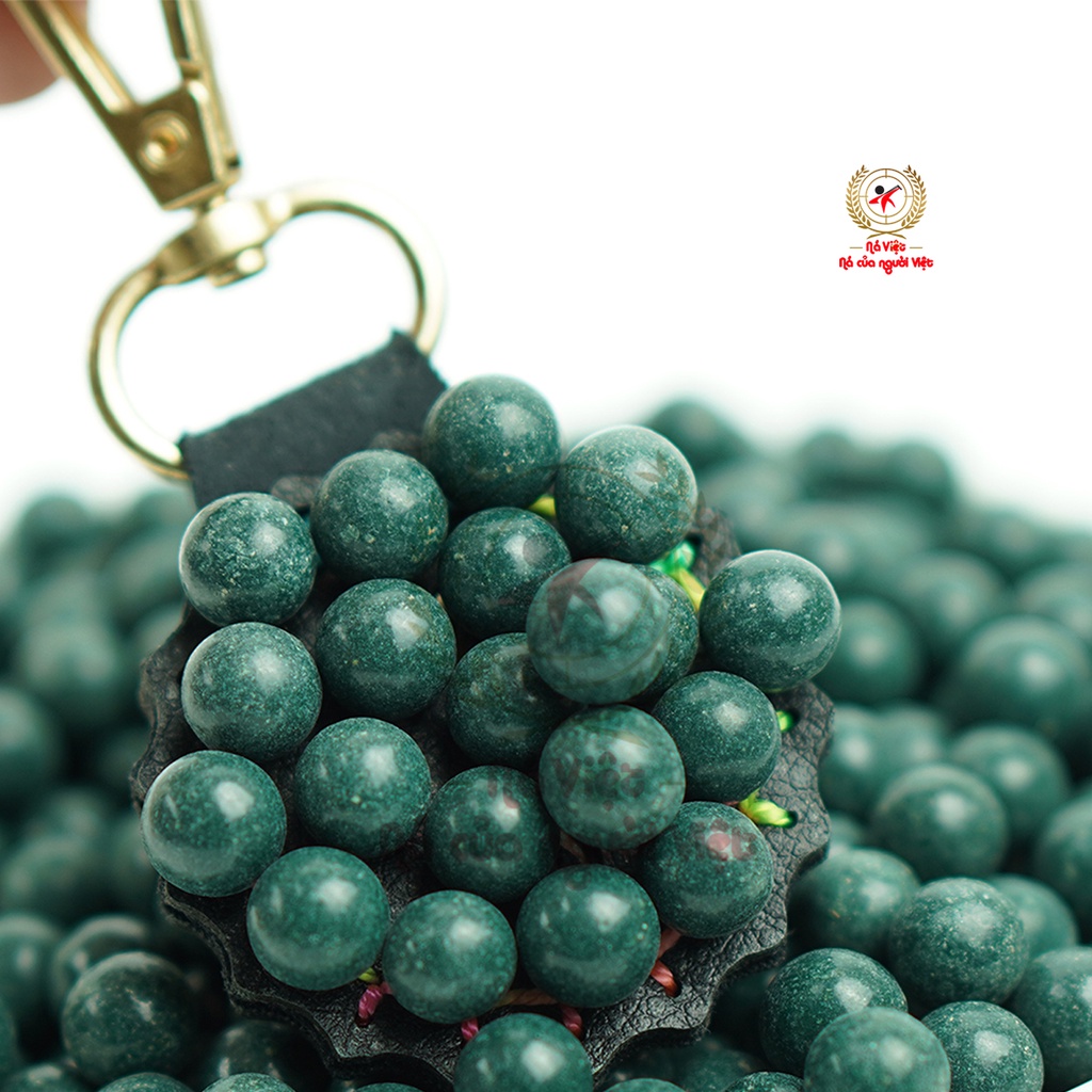 Bi đất sét bắn ná cao su màu xanh ngọc ngẫu nhiên 8-9mm mã 1kg hoặc 0.5kg cho anh em
