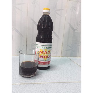 Combo 1 chai nước cốt nho lên men + 1 chai mật nho - Đặc sản Phan Rang Ninh Thuận