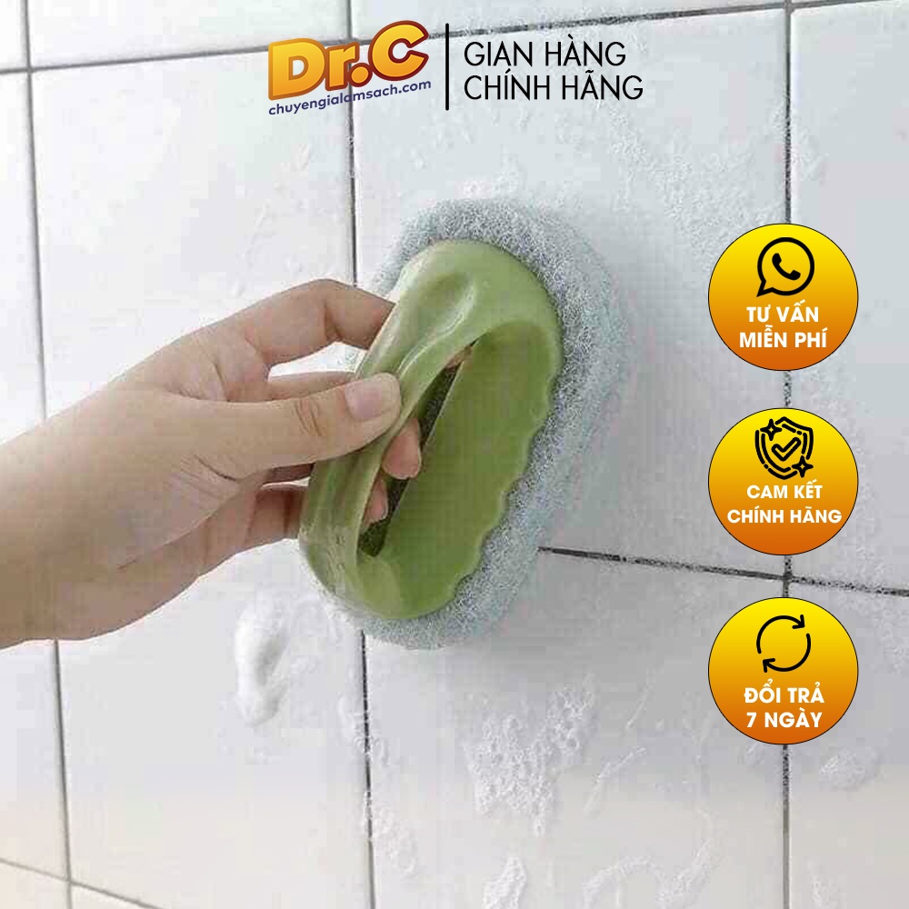 Bàn chải cọ rửa nhà bếp đa năng có tay cầm tiện lợi - BC