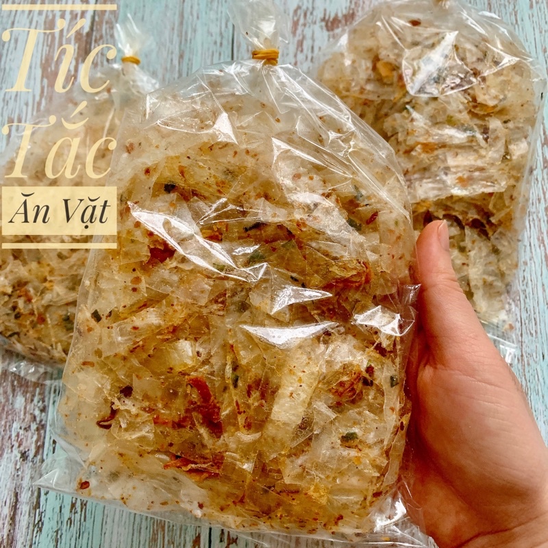 Bánh Tráng Sợi Trộn Hành Phi Tây Ninh - Bánh Tráng Chay Trộn Sẵn