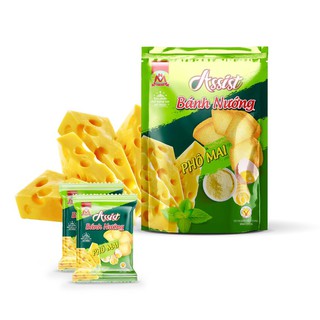 Assist 220g Bánh nướng PHÔ MAI MỸ NGỌC -  Baked Cake with Cheese 220g