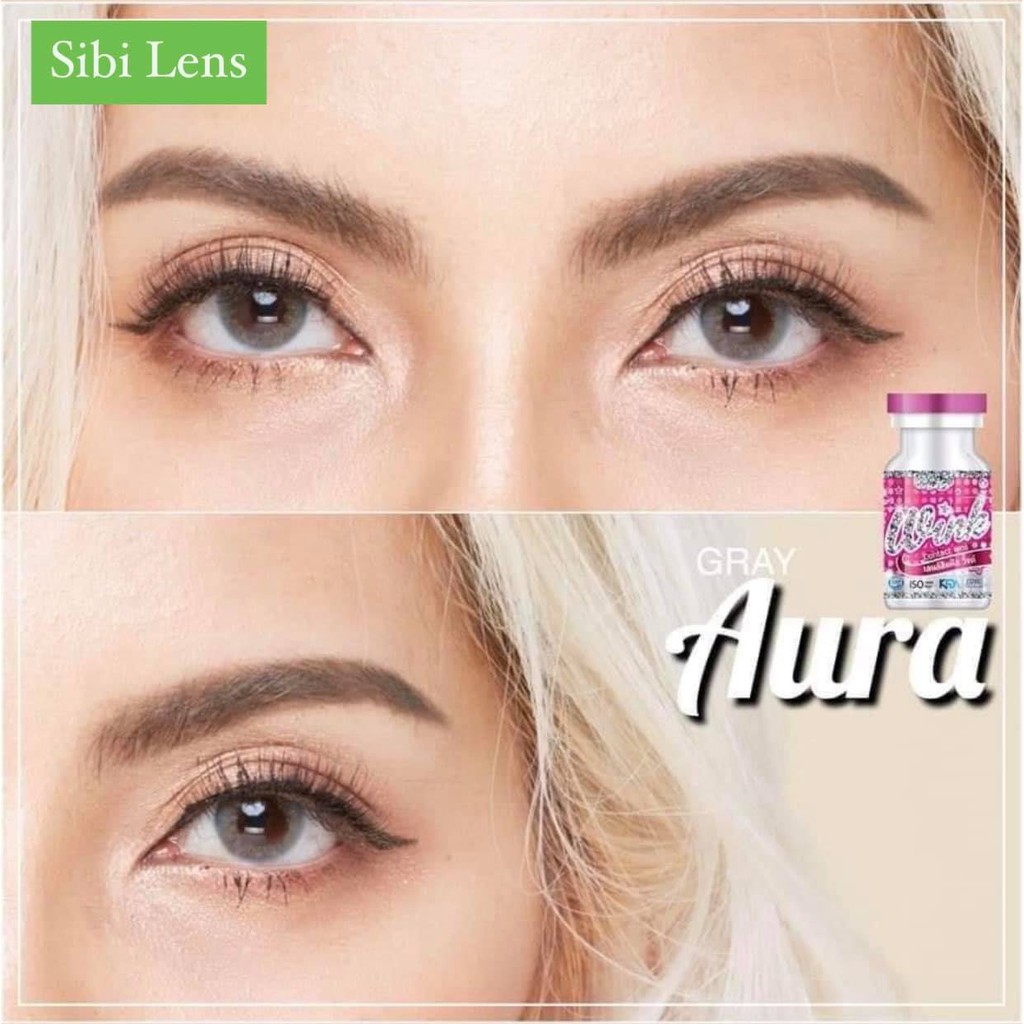 Lens Aura Gray - Lens Chuẩn Thái  - Cam Kết Chính Hãng